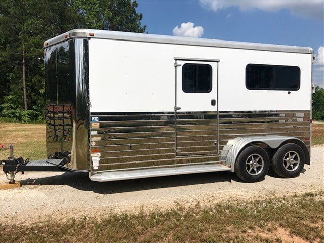 Used 2010 Sundowner 2 Horse BP w/ Side Ramp – All Aluminum - Image 7