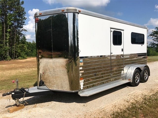Used 2010 Sundowner 2 Horse BP w/ Side Ramp – All Aluminum - Image 8